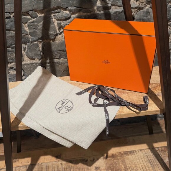 Hermès Black Leather Elda Wedges Espadrilles H Sandals - Picture 12 of 12